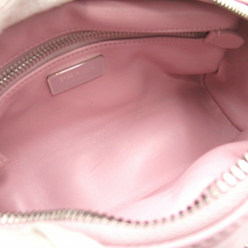 Prada Nappa Leather Multipocket Shoulder Bag Pink… - image 6
